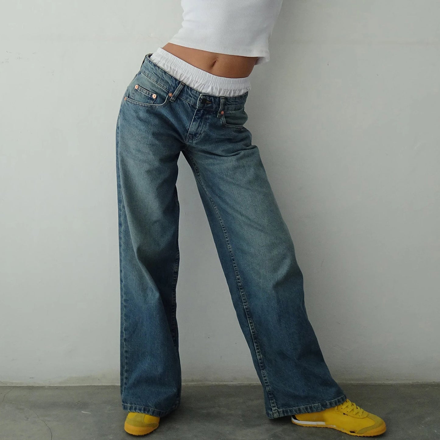 Jeans for Women - Casual Straight Leg